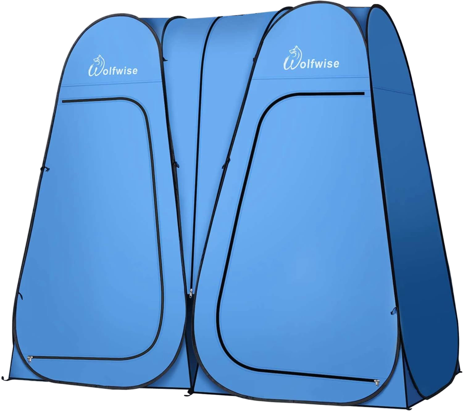 WolfWise 2 Room Pop-Up Shower Tent