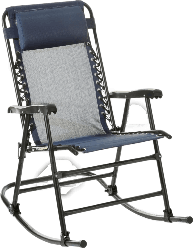 Amazon Basics Outdoor Textilene Zero Gravity Folding Lounge Rocker