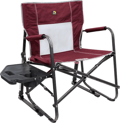 GCI OUTDOOR Freestyle Rocker XL with Side Table Camping Chair