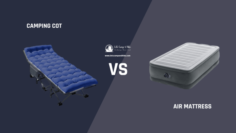 Camping Cot vs Air Mattress: Which One Is The Best? 3 camping cot vs air mattress