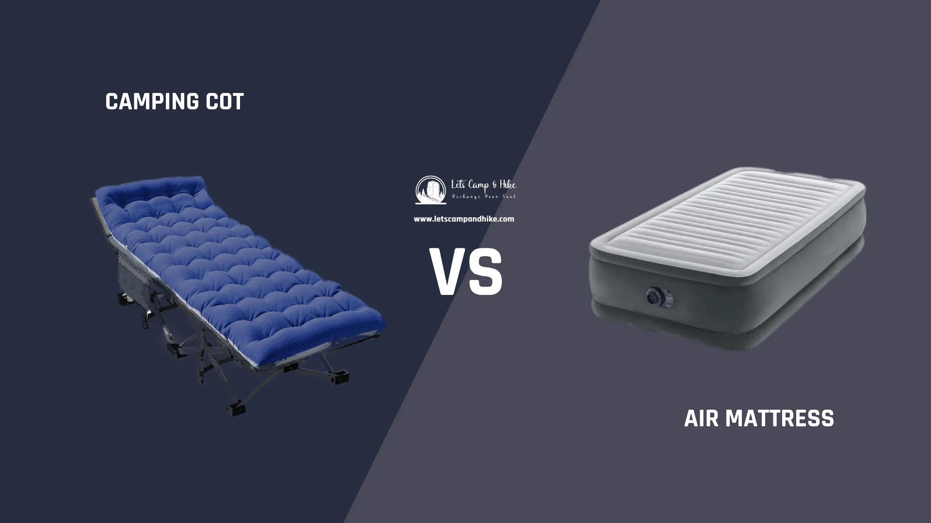 camping cot vs air mattress
